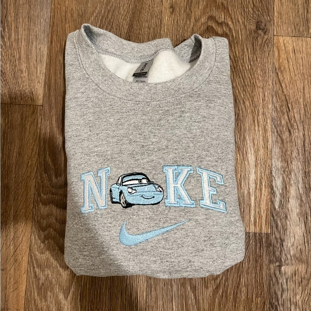 Nike Sally Cars gray sweatshirt